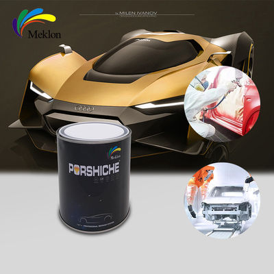 SGS طلاء سيارات أصفر داكن معطف أعلى مقاوم للتلاشي مقاوم للطقس