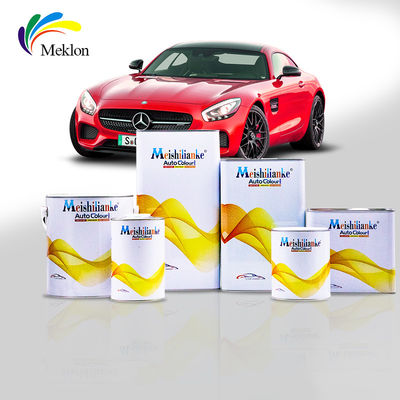 طلاء سيارات مستقر من منظمة الصحة العالمية مع مُصلب ، مُصلب سريع بدون رائحة للوحة الواضحة