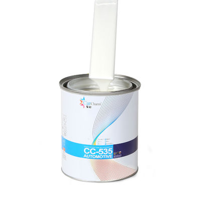 MSDS أبيض 1K تصفية طلاء السيارات الطلاء الرشوي للسيارات