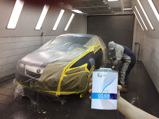 طلاء هوندا 1K للسيارات الصفيحة القياسية الزرقاء
