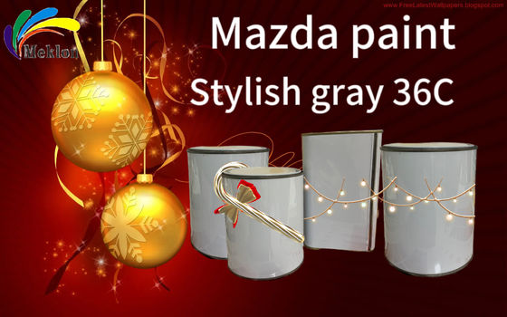 36C Style Gray الطلاء الكامل للسيارات من مازدا