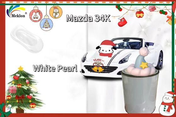 34K اللؤلؤ الأبيض تصفية طلاء السيارة المقاومة العالية مناسبة لـ Angkesela Auto