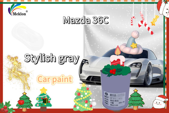 36C Style Gray الطلاء الكامل للسيارات من مازدا