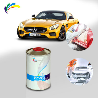 IS09001 الطلاء القاعدي للسيارات الصفراء المتوسطة لمس حتى الصدأ النفط القوي الالتصاق