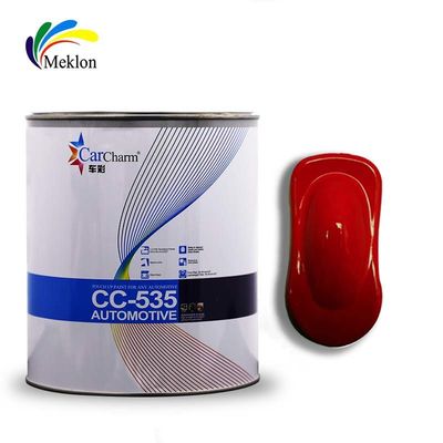 لون مشرق طلاء سيارة إعادة صبغة محتوى صلب عالي 1K Basecoat Color Auto Paint