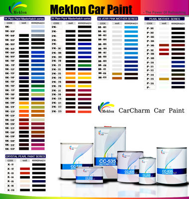 2K أسود نقي إعادة تصفية طلاء السيارة 4L Low Voc Deep Black Effect Of P-237