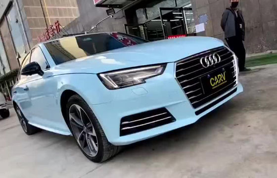 طلاء سيارة مختلط جاهز لأودي LX5D أزرق الجليد مع معطف ملون متطابق