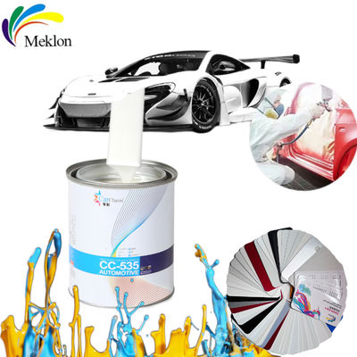 طلاء سيارات أبيض لامع ، طلاء أكريليك متين