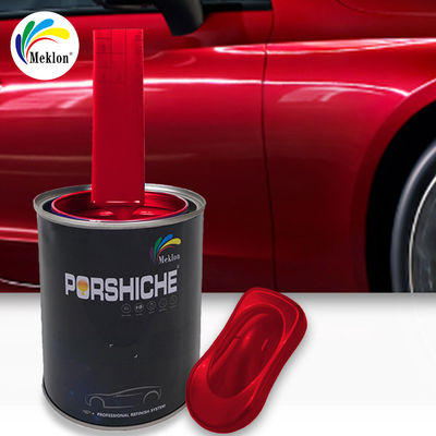 طلاء تصفيف السيارات نظام طلاء طلاء طلاء طلاء رذاذ السيارات المورد 2K Acrylic Basecoat طلاء السيارات