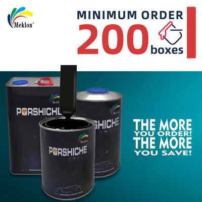 لون مشرق طلاء سيارة إعادة صبغة محتوى صلب عالي 1K Basecoat Color Auto Paint