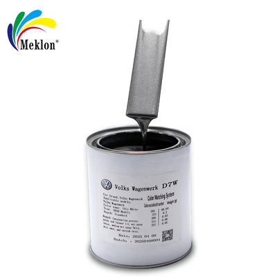طلاء سيارة فضي فولكس فاجن 7DW سائل طلاء 1 لتر × 12، مدة صلاحية 1-3 سنوات
