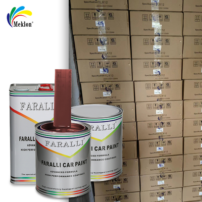 أحمر عالي الأداء للسيارات إصلاح طلاء السيارات طلاء السيارة مسحوق النحاس وقت تجفيف الطلاء 2-3 ساعات