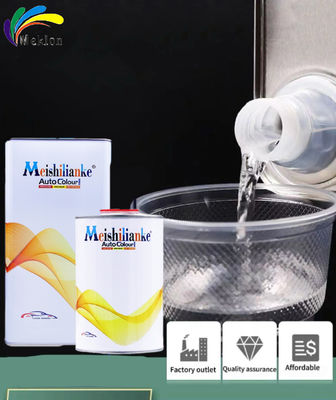 غير سامة صلبة طلاء السيارات صلبة ، واضحة معطفا رذاذ الطلاء مع الصلبة