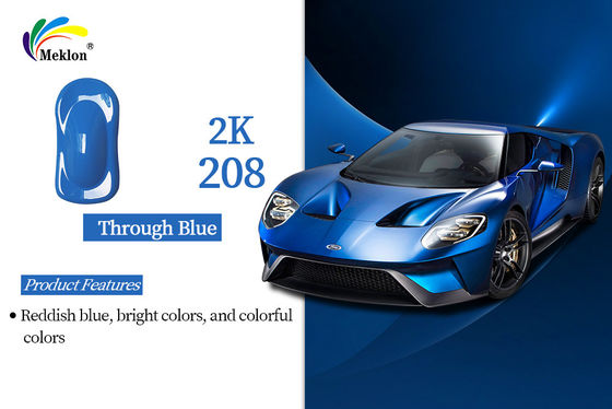 طلاء سيارات مستقر 2K غلاف أعلى غير ضار مقاوم للقلي مضاد للأشعة فوق البنفسجية