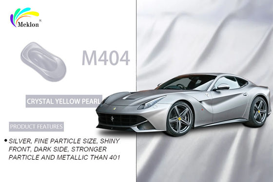 SGS غير سامة الفضة المعدنية الطلاء السيارات ، مقاومة للرطوبة سيارة فضة رذاذ اللون