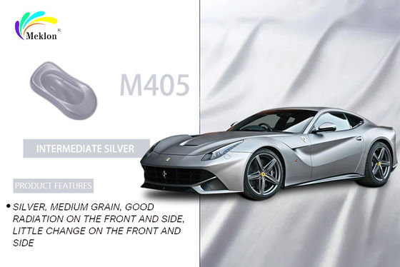 طلاء سيارة معدني فضي مقاوم للطقس غير ضار