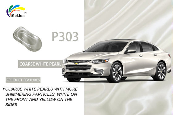 1K مضاد للأشعة فوق البنفسجية تصفية السيارة اللون البيضاء اللؤلؤية الخارجي اللامع