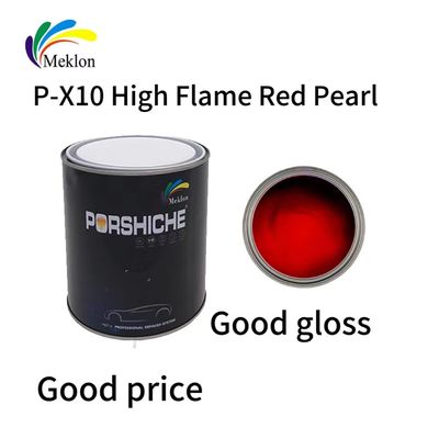 طلاء سيارات غير سامة أحمر اللؤلؤ متعدد المشاهد ، مقاوم للتلاشي