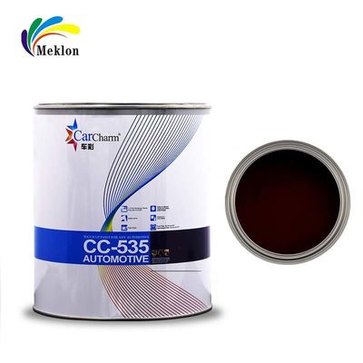 طلاء إعادة طلاء السيارات عالي الصلابة ومقاوم للأشعة فوق البنفسجية 2K طبقة علوية على الرغم من طلاء السيارة الأسود