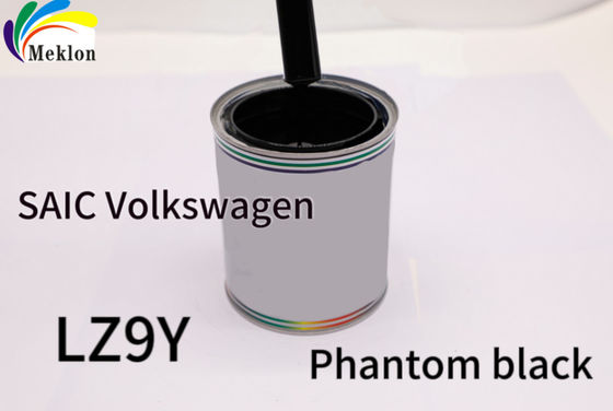 تجفيف سريع الطلاء السيارات الأسود العمق القياسي لـ SAIC فولكسفاغن 2019 طرازات LZ9Y Phantom