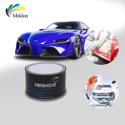 قوة تغطية عالية و غير ضارة إعادة تصميم طلاء السيارة P-209 الأزرق الأرجواني للسيارات