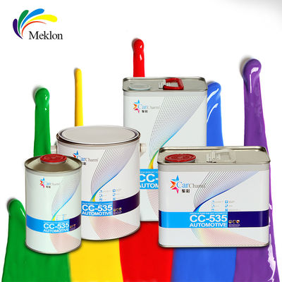 1K عالية صلبة زرقاء خضراء صيانة السيارات الطلاء لإعادة تصليح السيارة