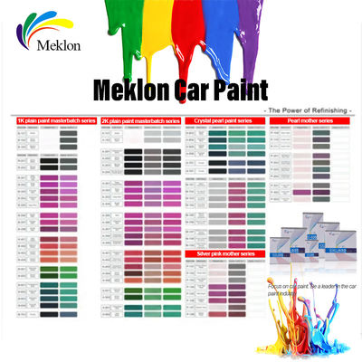 طلاء إصلاح السيارات الاحترافي، طلاء سيارات بنفسجي، طبقة علوية لإصلاح السيارات 2K