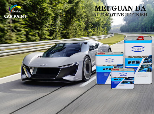 طلاء سيارة أبيض نقي طويل الأمد 2K لمقاومة درجات الحرارة العالية
