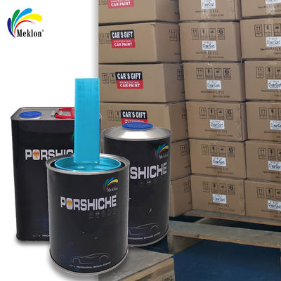 طلاء سيارات خضراء زرقاء 1K صديقة للبيئة