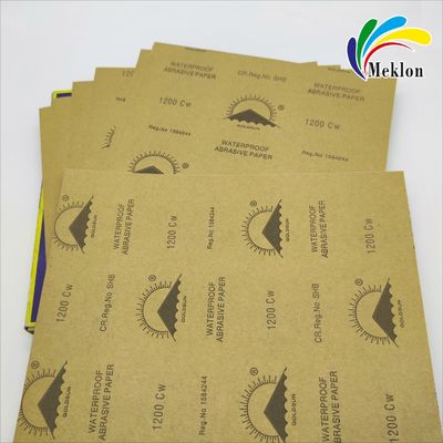 المعدات المتقدمة للورق الرملي في السيارات