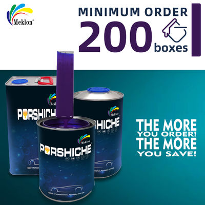 طلاء سيارة أكريليك طلاء سيارة تصليح السيارات 1K PU بوليوريثان طلاء رذاذ للسيارات لمنتج إصلاح العناية بالسيارات