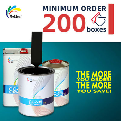 طلاء سيارة أسود مع مرافق متقدمة صلابة قوية طلاء السيارات