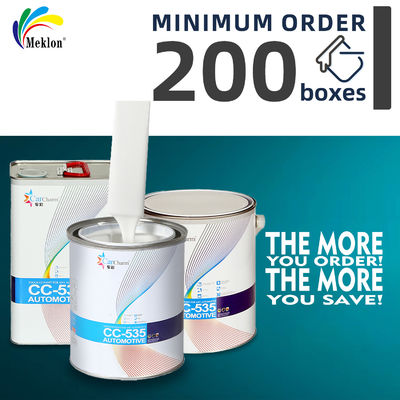 صلبة عالية عالية اللمعان أكريليك أبيض السيارة إعادة صبغ الطلاء السيارات صافي اللون طلاء صافي للسيارات