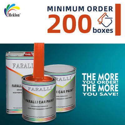 محترفة أكريليك خلط الألوان آلة إصلاح إعادة صناعة الجملة المعدنية السيارات 1K أساس السيارات طلاء السيارة