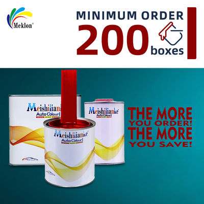 المورد 2K الأحمر طلاء السيارات ألوان الطيف الصوتي المختلط آلة تلوين 2K الطلاء العلوي إعادة التجميل الطلاء السيارات رذاذ طلاء السيارة الطلاء