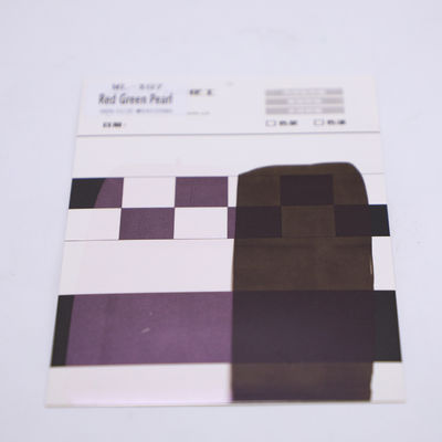 صناعة السيارات 1K الأحمر الأخضر اللؤلؤي الصلبة العالية عالية اللمعان الاكريليك طلاء السيارات بيع ساخن السعر المصنع