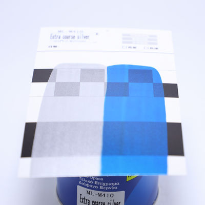 1 كيلوغرام من الفضة الخام جدا طلاء سيارات صلبة عالية تدوير السيارات عالية اللمعان طلاء واضح لطلاء القوارب البوليستر الايبوكسي