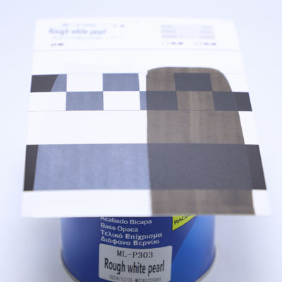 صلبة عالية التكرير الآلي 1K اللون النيء البيضاء اللؤلؤية اللوحة عالية اللمعان نظام خلط الطلاء الواضح راتش مصنع رش الطلاء السائل