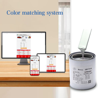 بنز DB723 الطلاء النهائي مزج بالفعل طلاء السيارة مع الصيغة