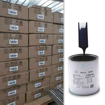 طلاء سيارات أكريليك أزرق لؤلؤي فاخر 1K لمرسيدس بنز DB366 تركيبة صديقة للبيئة مائية