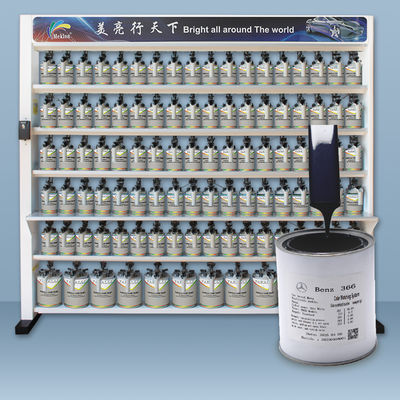 طلاء سيارات أكريليك أزرق لؤلؤي فاخر 1K لمرسيدس بنز DB366 تركيبة صديقة للبيئة مائية