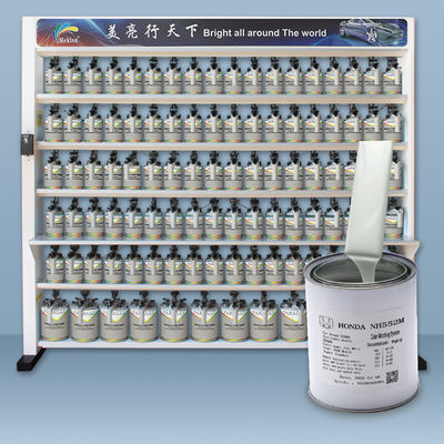 مقاومة الخدوش هوندا NH552M 1K طلاء سيارة أكريليك فضي رمادي فاتح