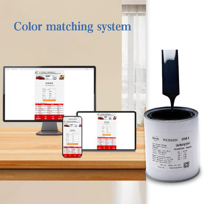 لون المصنع الأصلي نيسان BM1 1K Blue Pearl طلاء السيارة الصديق للبيئة الصيغة