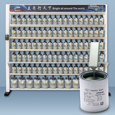 تويوتا 057 1k بيضاء اللؤلؤ أكريليك مصنع طلاء السيارات التوريد المباشر مع الصيغة المائية سريعة الجفاف الصديقة للبيئة