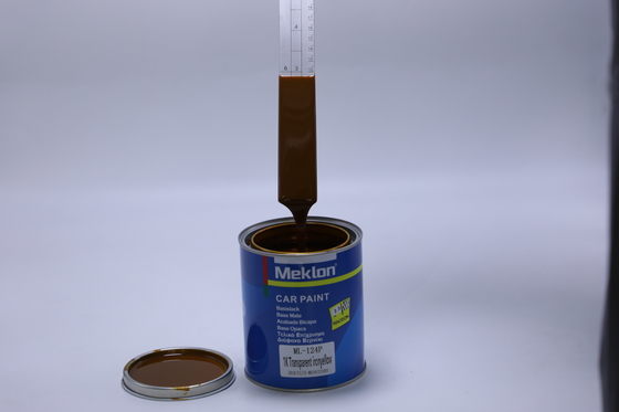 طلاء أصفر حديدي عالي التكلفة والأداء ومتعدد الأغراض مع متانة وسرعة جفاف لطلاء السيارات لإعادة التشطيب