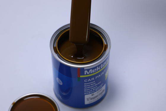 مطابقة مقاومة للتآكل ومضادة للأشعة فوق البنفسجية للون الأصلي للطلاء الأصفر الحديدي للسيارات