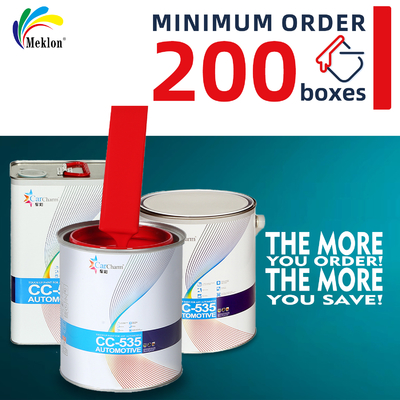 الشعبية الحمراء سريعة التجفيف مصنع طلاء السيارات المبيعات المباشرة والجودة العالية