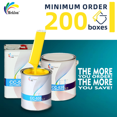 أصفر ليموني، صديق للبيئة ومتين، متوافق مع طلاء السيارة الأصلي