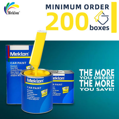 طلاء سيارات أصفر ليموني 1k2k للبيع الساخن والإصلاح الفعال