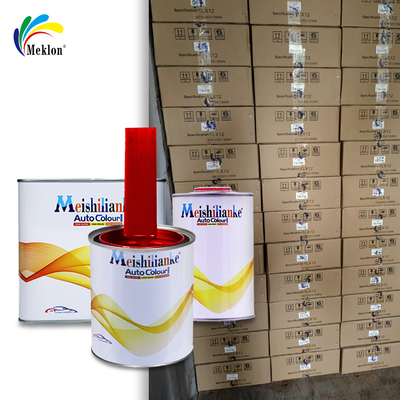 لون مصنع أصلي متطابق لامع عالية معدنية حمراء مشرقة طلاء إصلاح السيارات